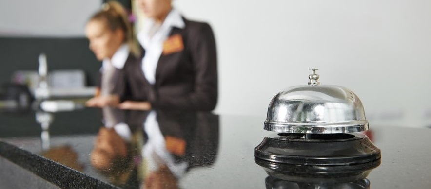 service bell on countertop